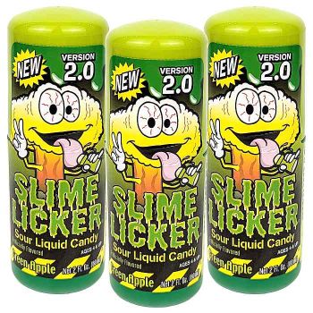 Slime Licker Sour Liquid Candy: Green Apple