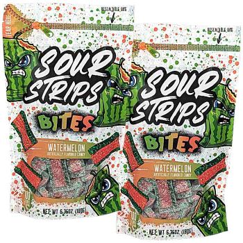 Sour Strips Bites Watermelon