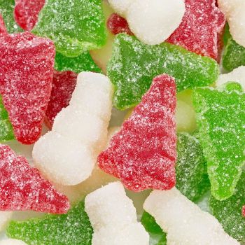Albanese Sour Gummi Trees & Snowmen