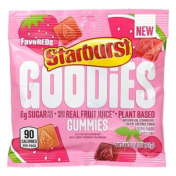 Starburst Goodies Gummies: Fave Reds