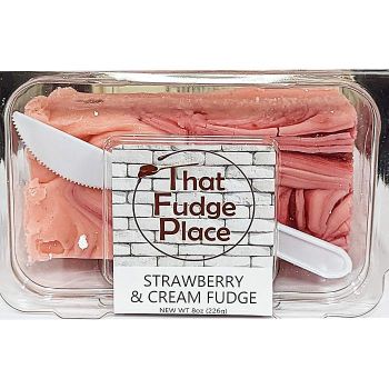 Strawberry & Cream Fudge