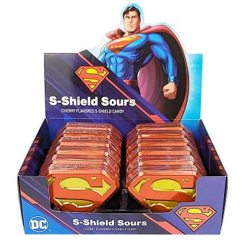 Superman S-Shield Cherry Sours