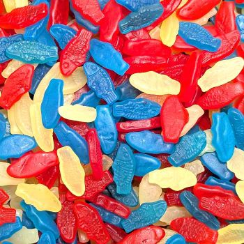 Swedish Fish Red, White & Blue