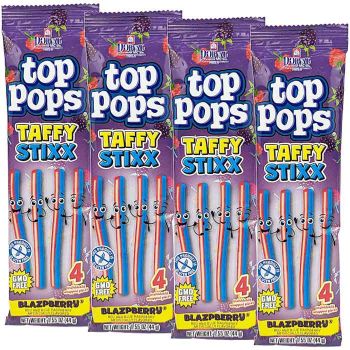 Top Pops Taffy Stixx Blazpberry