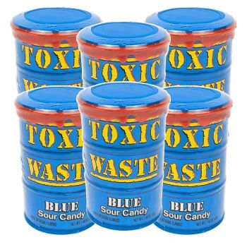 Toxic Waste Sour Blue Candy (Assorted Blue Flavors)