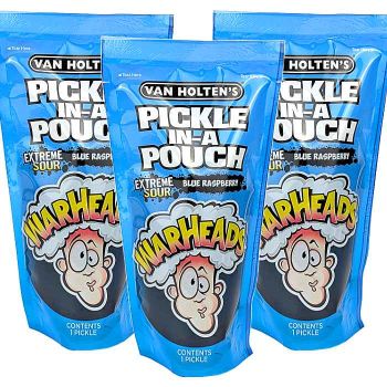 Warheads Extreme Sour Blue Raspberry Pickle