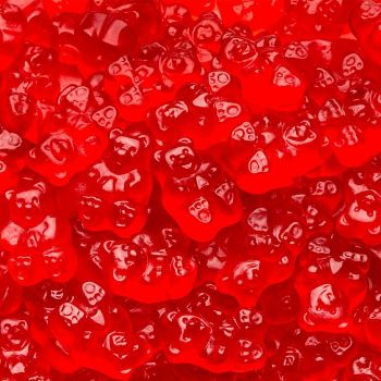 Albanese Gummi Bears Wild Cherry - 5 Pound Bag