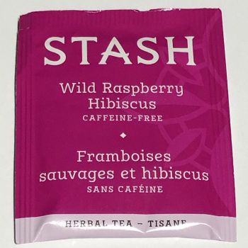 Stash Wild Raspberry Hibiscus Herbal Tea Bags