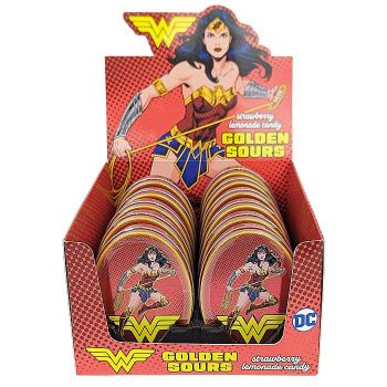 Wonder Woman Golden Strawberry Lemonade Sours