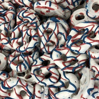 Yogurt Pretzels Red, White & Blue
