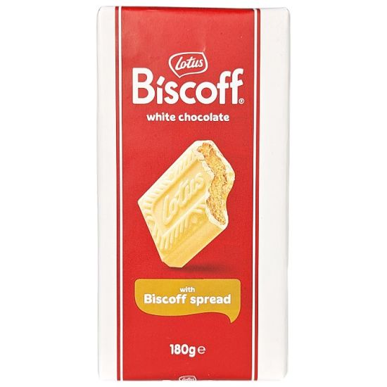 Lotus Biscoff White Chocolate Bar