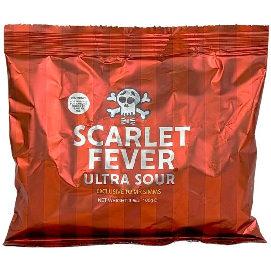 Mr. Simms Scarlet Fever Ultra Sour (Cherry)