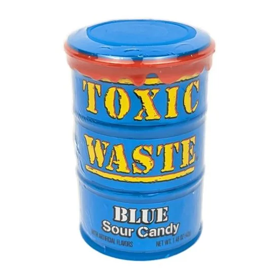 Toxic Waste Sour Blue Candy